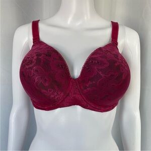 BALI Magenta Lace Bra Women's size 38D
